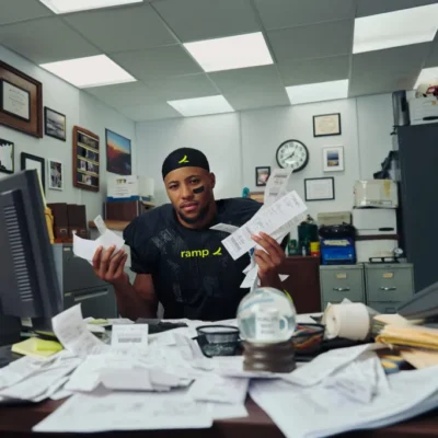 Fintech Ramp conquista Saquon Barkley dos Eagles como investidor e estrela de comercial do Super Bowl